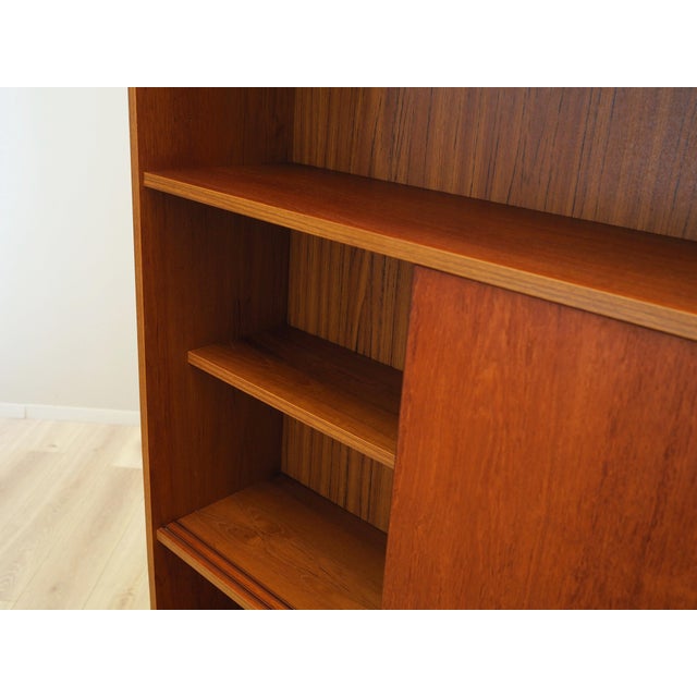 Vintage Danish Teak Bookcase, 1960s For Sale - Image 11 of 18