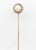 Mid-Century Modern Vintage Mid-Century 14k Gold, Mabe Pearl, and Diamond Stickpin For Sale - Image 3 of 12