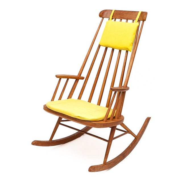 Vintage Rocking Chair from Ikea, 1960 For Sale - Image 12 of 12