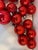 16 Red Glass Holiday Balls For Sale - Image 4 of 4