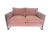 Mid-Century Chrome Loveseat After Milo Baughman in Dusty Mauve Mohair For Sale - Image 11 of 11