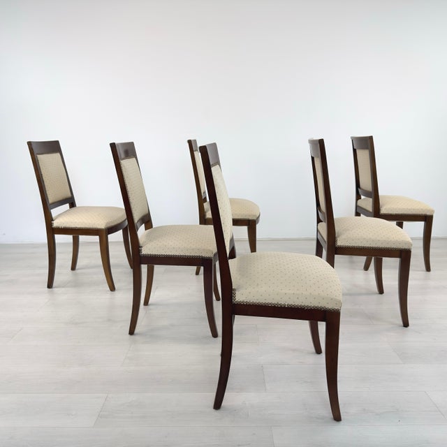 French Dining Chairs – Set of 6 For Sale - Image 4 of 11