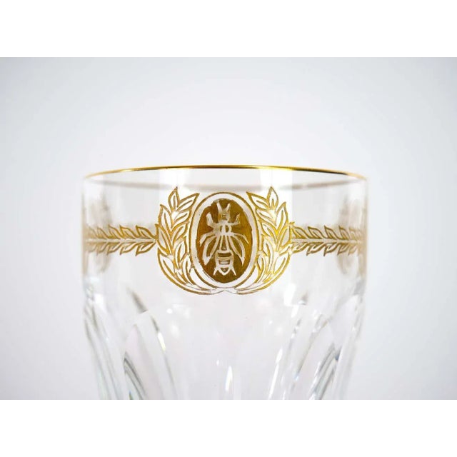 Tall Saint Louis Crystal Tableware Service / Eight People For Sale - Image 9 of 13