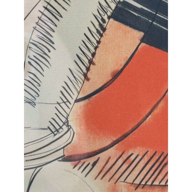 After Raoul Dufy “Homage to Mozart” XL Lithograph For Sale - Image 14 of 14