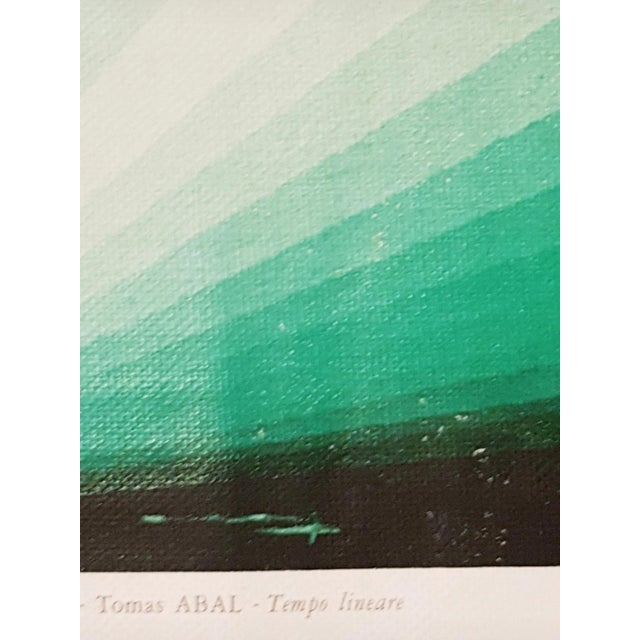 Tomas Abal, Tempo Lineare, Square Print on Canvas For Sale - Image 6 of 11