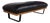 Marilyn Ottoman in Black Leather from Koinor For Sale