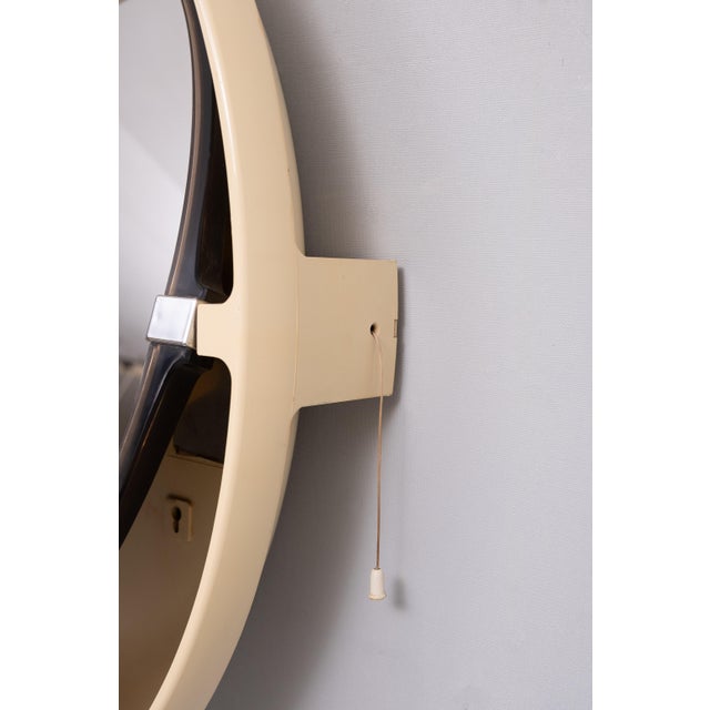 Space Ace Oval Shaped Back Lid Mirror from Allibert, 1970s For Sale - Image 10 of 11