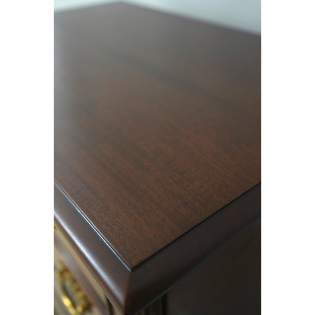 Stickley Chippendale Style Mahogany Lingerie Chest For Sale - Image 12 of 16