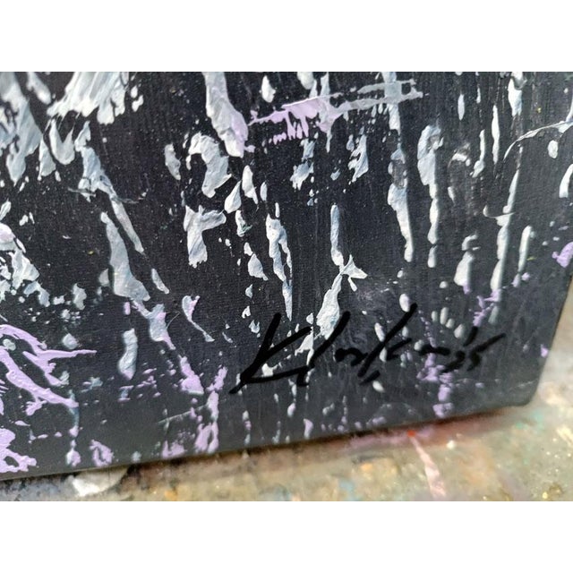 Textile Ovidiu Kloska, Chimera Rider After a Night Battle, 1977, Canvas For Sale - Image 7 of 14