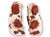 Mid 19th Century Small Antique Staffordshire King Charles Dogs / Spaniels, a Pair For Sale - Image 5 of 6