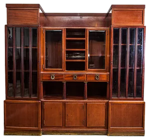 Large Antique Cabinet Attributed to Adolf Loos for FO Schmidt