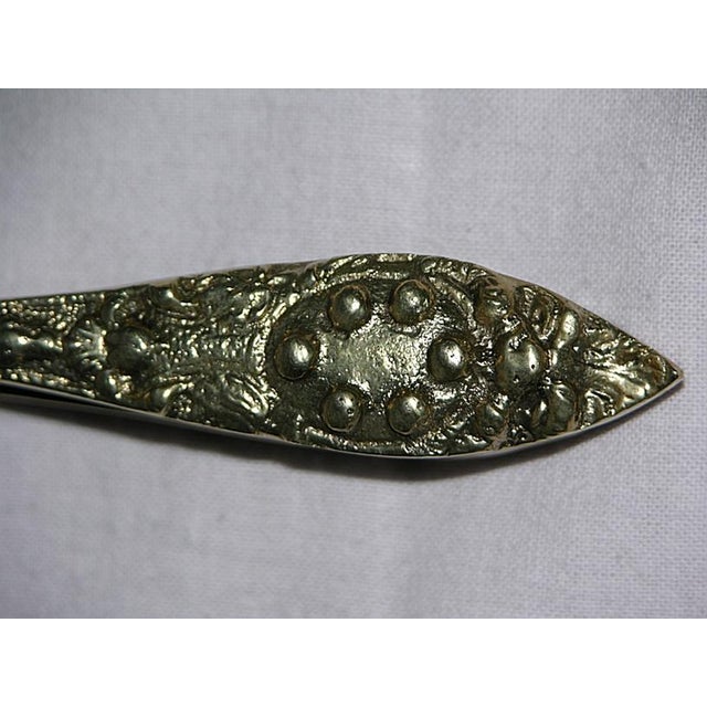 Baroque Cutlery with Heraldic Coats of Arms, Set of 44 For Sale - Image 3 of 18