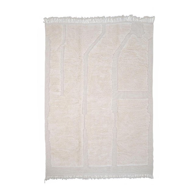 Hand-Knotted Wool Rug by Azele Studio For Sale - Image 10 of 10