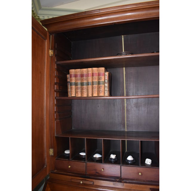 Antique Chippendale Type Mahogany Secretary Desk, 18th Century For Sale - Image 15 of 16