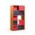 Glenn of California Evans Clark for Glenn of California Mid Century Walnut Room Divider Bookshelf For Sale - Image 4 of 8