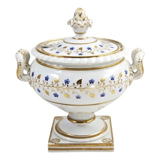 Worcester Porcelain Sauce Tureen with Cover from Flight Barr & Barr, 1820 For Sale