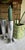 Metal MCM Modernist Sleek Cast Aluminum Statement Piece Candlestick Set For Sale - Image 7 of 9