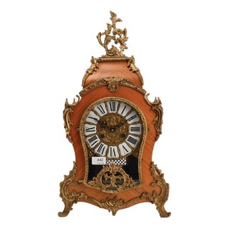 Antique Regency Style Mantel Clock, 1920s For Sale