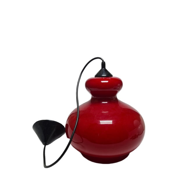 Postmodern Pendant Lamp by Polam Wieliczka, Poland, 1980s For Sale - Image 9 of 17