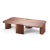 Caravel wood table by Collector Materials: Caravel 2: Walnut Dimensions: Caravel 2: W 150 cm, D 80cm, H 35 cm Colombo, the...