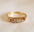 A fine victorian 18ct yellow gold five-stone diamond ring, fully hallmarked for birmingham 1894 and set with a beautiful...