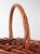 Vintage Large Willow Gathering Basket With Tall Handle For Sale - Image 15 of 16