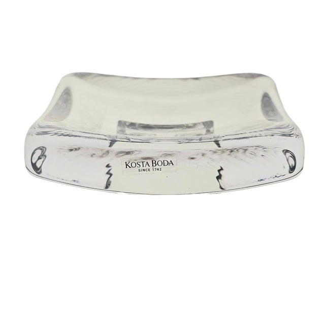 Late 20th Century Kosta Boda Bertil Vallien Days of the Week Friday Two Faces Dish 4.25" For Sale - Image 5 of 7