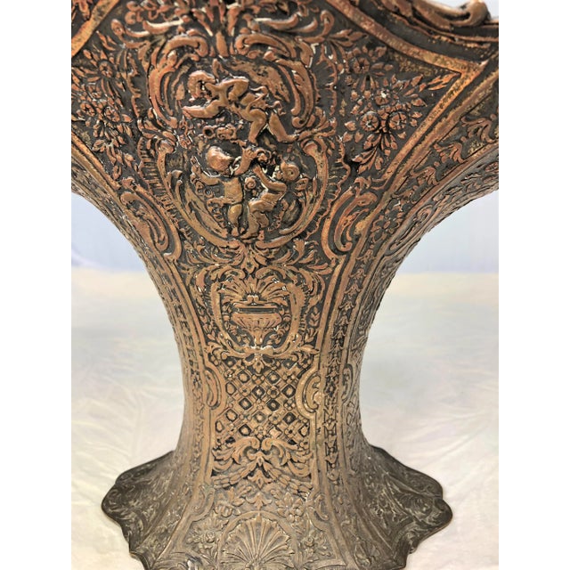 Antique Silver Wedding Basket Cross Silver For Sale In Sacramento - Image 6 of 11