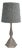 Danish Grace Table Lamp in Pewter with Decor of Leaves by Just Andersen, 1920 For Sale