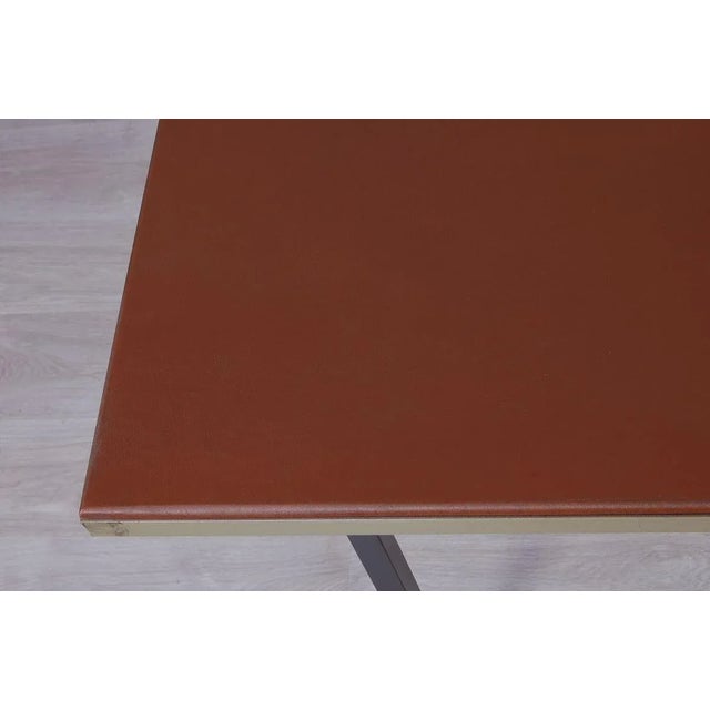 Italian Table and Office Chairs from Trau, 1960s, Set of 5 For Sale - Image 12 of 18