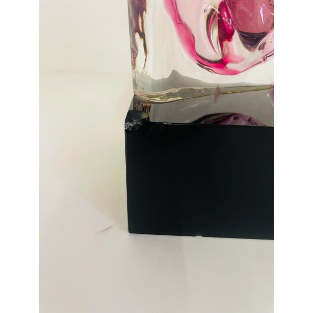 Glass Alfredo Barbini, Volcano Sculpture, 1960s, Glass For Sale - Image 7 of 9