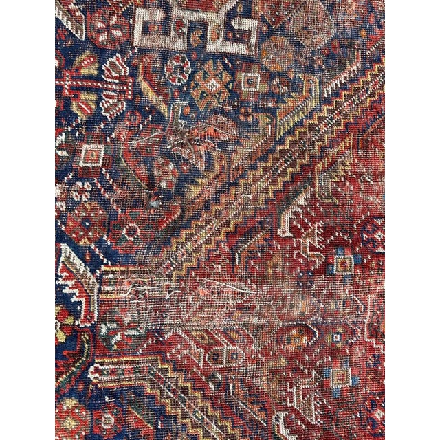 19th Century Shiraz Rug, 1890s For Sale - Image 3 of 18