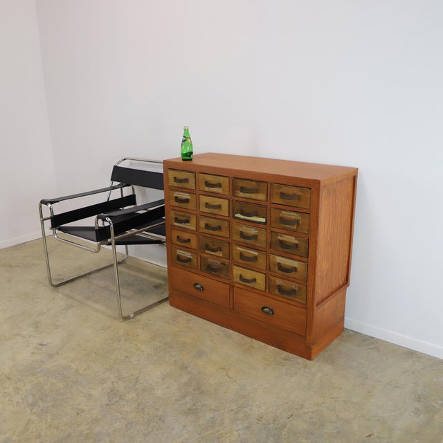 Vintage Industrial Multi-Drawer For Sale - Image 9 of 17