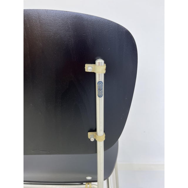 Alu-Flex Dining Chairs by Armin Wirth, 1960s, Set of 4 For Sale - Image 12 of 13