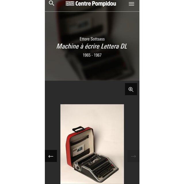 Lettera DL Typewriter by Ettore Sottsass for Olivetti, 1965 For Sale - Image 6 of 18