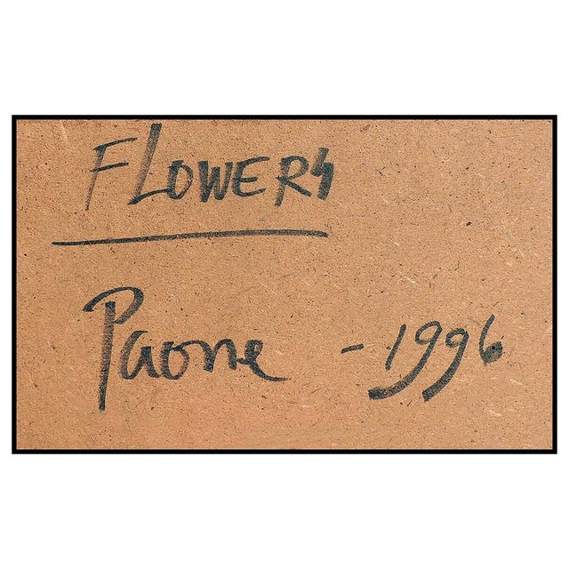 Flowers, Peter Paone For Sale - Image 4 of 5