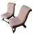Louis Philippe Victorian Style Chaise Longue Armchairs, 19th Century, Set of 2 For Sale - Image 4 of 11