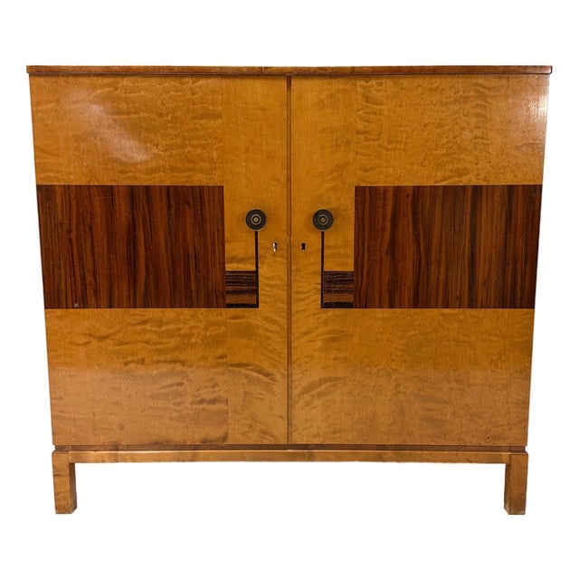 1930's Swedish Art Deco Cabinet For Sale