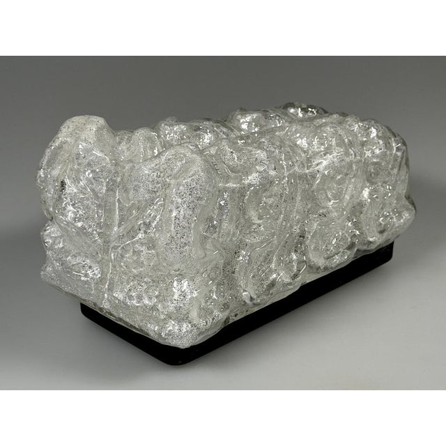 Space Age German Wall Sconce from Glashütte Limburg, 1970s For Sale - Image 9 of 18
