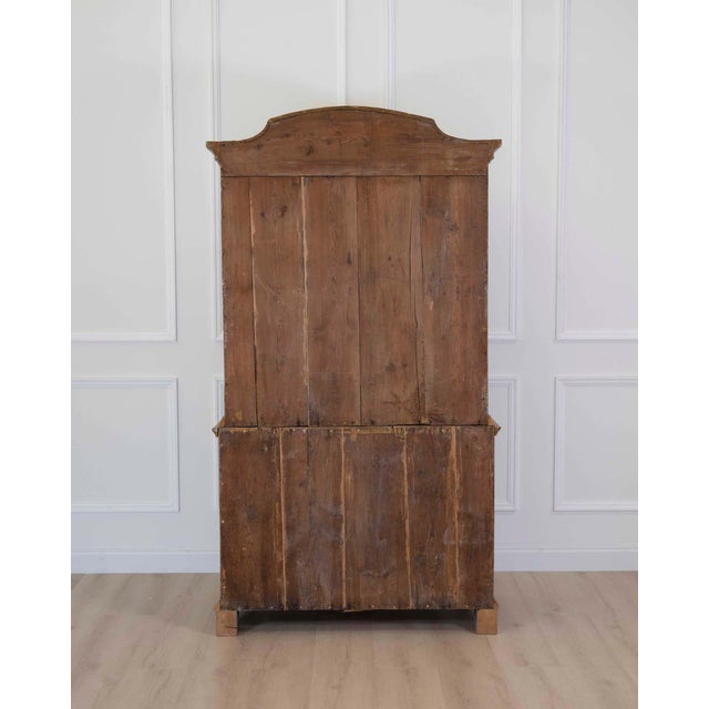 Early 19th Century Rococo Cabinet with Reeded Top Doors For Sale - Image 9 of 10