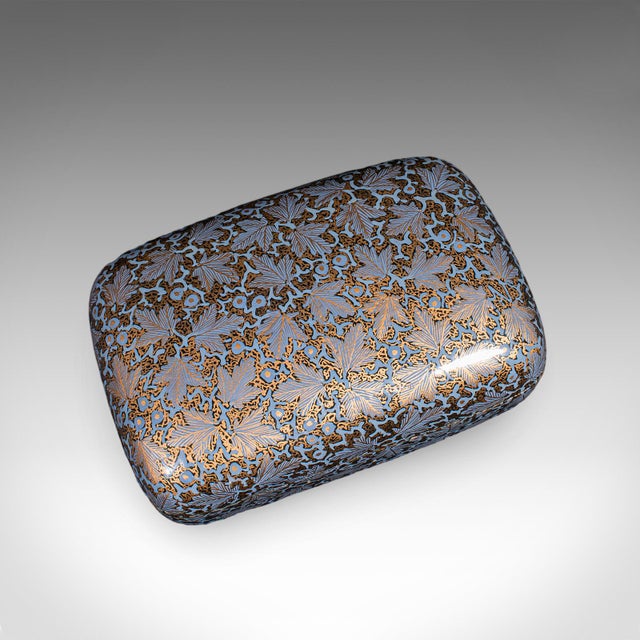 Paint Small Antique Sharing Box, Japanese, Lacquered, Meiji, Keepsake Case, Victorian For Sale - Image 7 of 10