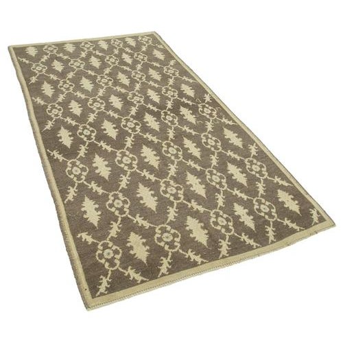 Textile Vintage Hand-Knotted Wool Rug For Sale - Image 7 of 7