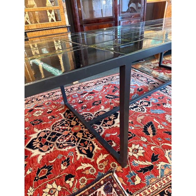 Marella Ferrera for Paola Lenti Sciara Lava Stone Tile Dining Table For Sale - Image 14 of 15