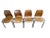 Mid-Century Elmar Flötotto Pagholz Stacking Chairs, Model 6133-3 – Set of 4 (Germany, 1970s) For Sale - Image 6 of 6