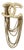 Chanel Gold CC Pearl Crystal Multi Chain Medium Brooch For Sale