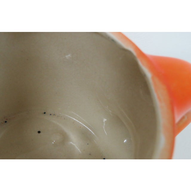 Takito Japan Clown Figural Juicer Reamer Orange Green Hand Painted Ceramic 4729b For Sale - Image 13 of 15