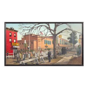 William Waithe, Teachers' Strike, Painting