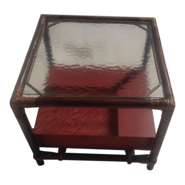 John Wisner for Ficks Reed Boho Chic End Table For Sale