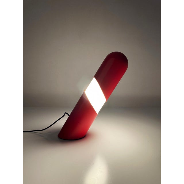 Fontana Arte Vintage Italian Table Lamp by Gianni Celada for Fontana Arte, 1969 For Sale - Image 4 of 11