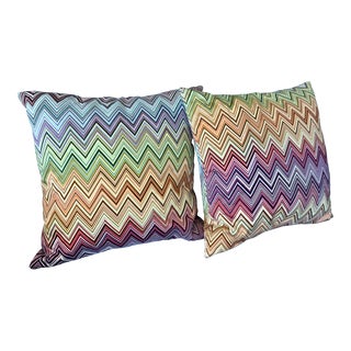 Missoni Jarris Toss Pillows- a Pair For Sale